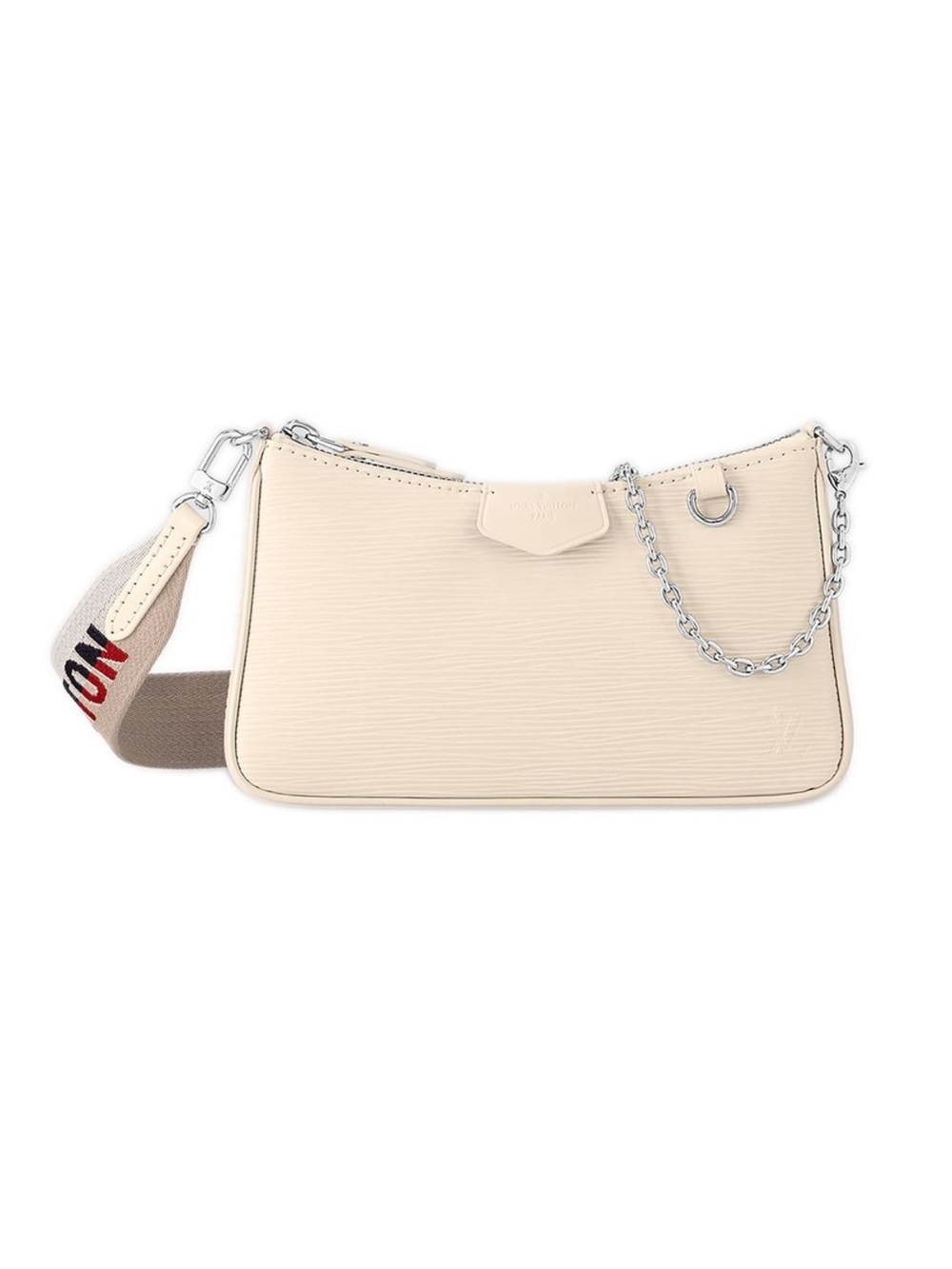 NEW Louis Vuitton Limited Edition Beige Easy Pouch on Strap